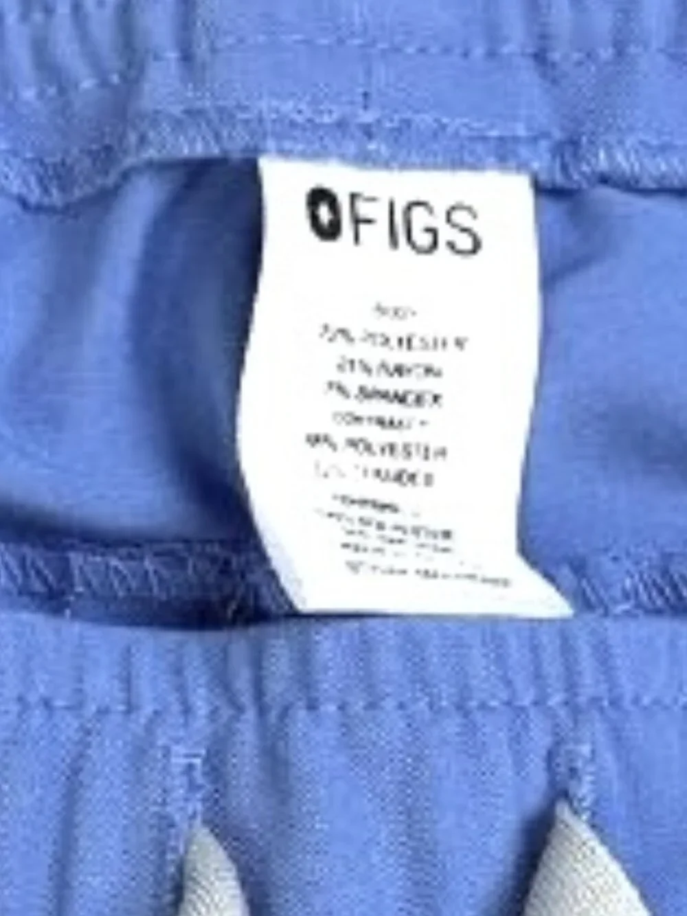 FIGS Mens Tansen Technical Collection Ceil Blue Scrub Joggers Small